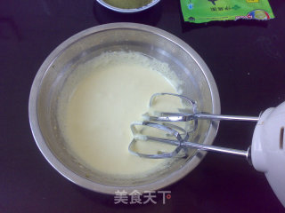 绿茶奶油雪糕的做法步骤：2