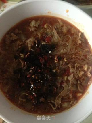 酸辣肥牛的做法步骤：10