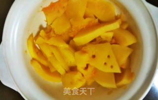 韩式咸南瓜粥的做法步骤：2