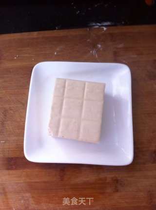 红油肉末豆腐的做法步骤：2