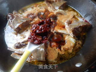 梭子蟹烧鱼块的做法步骤：9