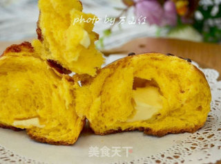 南瓜小子乳酪面包的做法步骤：21