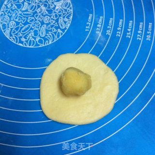 花朵面包的做法步骤：4