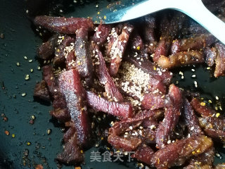 麻辣牛肉干的做法步骤：9