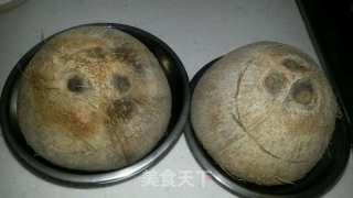 原只椰子炖竹丝鸡的做法步骤：2