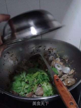 豉汁花甲的做法步骤：6