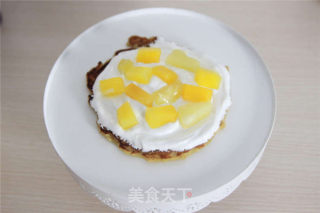【番茄配方】杂果多层蛋糕——如此惊喜的馅饼奶油蛋糕的做法步骤：9