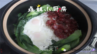 广式腊味煲仔饭的做法步骤：9