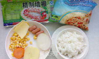 芝士饭团的做法步骤：1