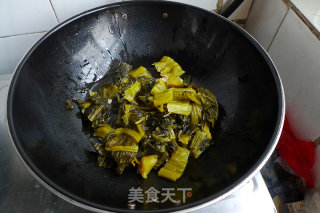 酸菜嫩笋肉片的做法步骤：6