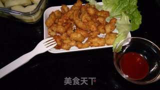 鸡米花自己做啦的做法步骤：5