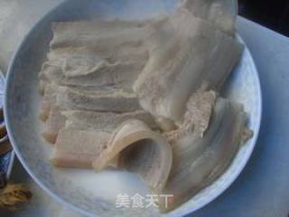 橄榄菜笋干扣肉的做法步骤：6