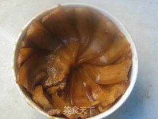 橄榄菜笋干扣肉的做法步骤：12
