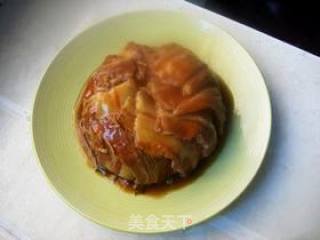 橄榄菜笋干扣肉的做法步骤：16