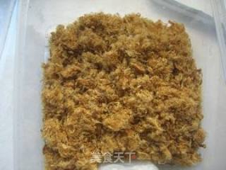 黄金肉松酥条的做法步骤：1