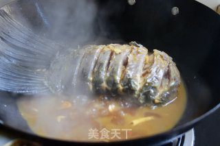 红烧青鱼尾的做法步骤：4