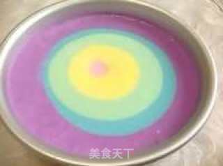 彩虹慕斯蛋糕的做法步骤：14