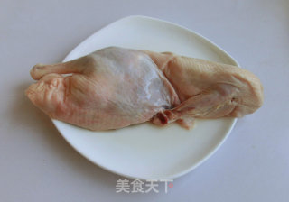 凤梨鸭丁的做法步骤：1