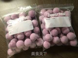 紫薯板栗汤圆（附板栗榕馅做法）的做法步骤：20