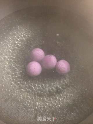 紫薯板栗汤圆（附板栗榕馅做法）的做法步骤：21