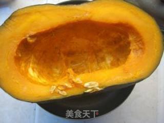 南瓜板栗乳酪蛋糕的做法步骤：2