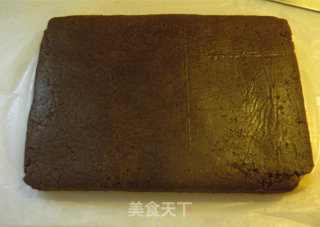 双色小棋格饼干的做法步骤：6
