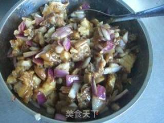 烤卤肉包的做法步骤：12