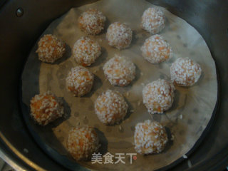 香糯藕丸子的做法步骤：7