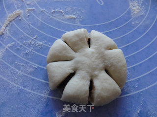 红豆沙面包的做法步骤：6