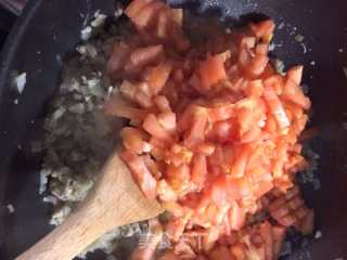 窝蛋免治牛肉饭（茄汁版）--附番茄去皮法的做法步骤：11