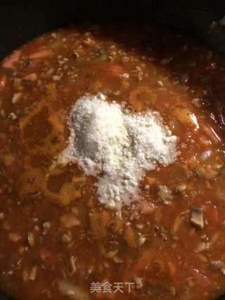 窝蛋免治牛肉饭（茄汁版）--附番茄去皮法的做法步骤：13