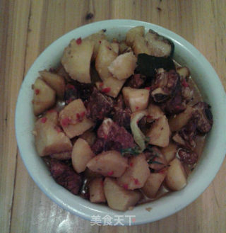 土豆烧排骨的做法步骤：8