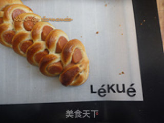 香肠花式面包的做法步骤：12