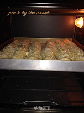 奶酥粒排包的做法步骤：15