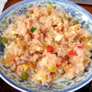 一个番茄饭的做法步骤：4