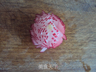 菊花萝卜的做法步骤：6