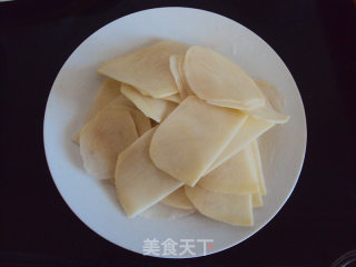 微波炉版自制薯片的做法步骤：3