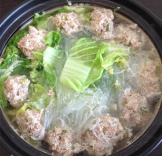 羊肉山药丸子汤的做法步骤：12