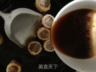 豆腐酿肉的做法步骤：13