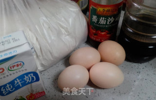 家庭鸡蛋煎饼的做法步骤：1