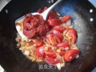 茄汁牛肉饭的做法步骤：7