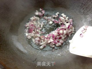 咖喱湿炒饭的做法步骤：2