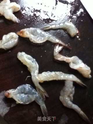 鲜虾水瓜盅的做法步骤：3