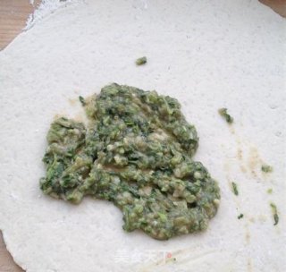 山药孜然香菜油酥饼的做法步骤：8