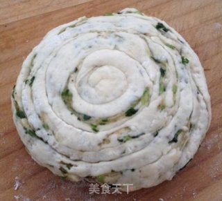 山药孜然香菜油酥饼的做法步骤：14