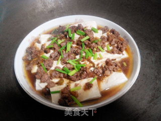 蒸豆腐的做法步骤：6
