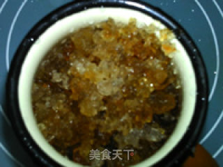 红豆桃胶银耳羹的做法步骤：6