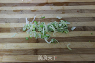 花菜炒火腿的做法步骤：4