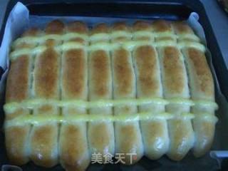 奶油排包的做法步骤：12