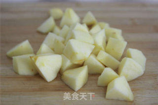 【番茄配方】糖渍苹果蛋糕——回软后更馥郁浓香的做法步骤：1